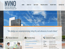Tablet Screenshot of nvnolaw.com